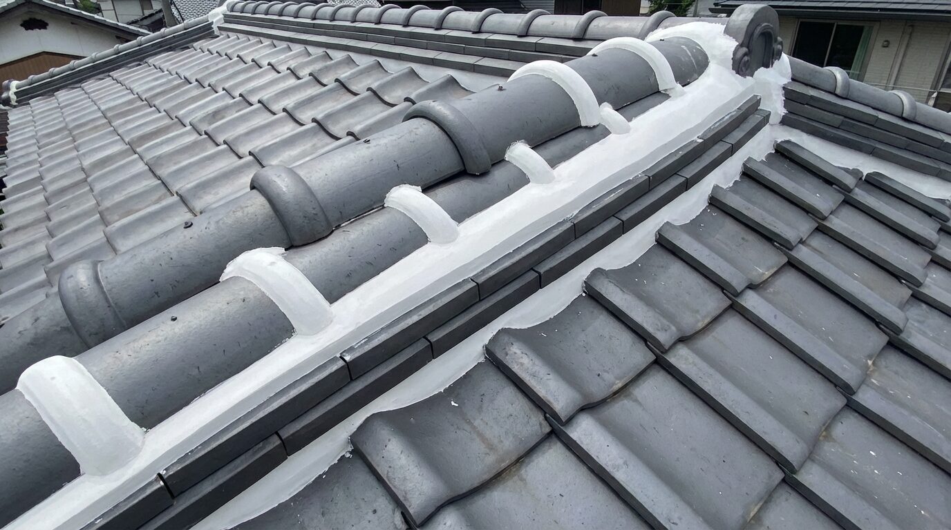 漆喰・棟瓦補修